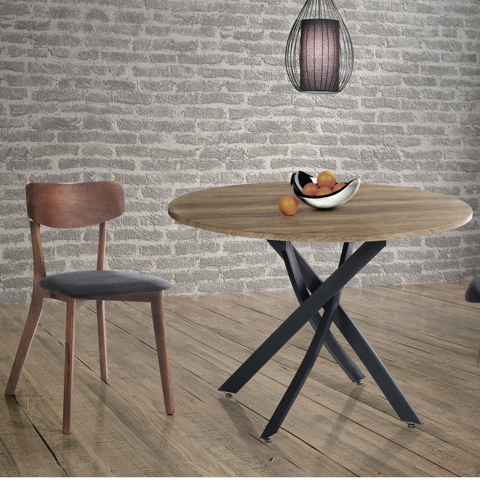 Bagno Italia Tavolo rotondo bianco opaco diametro 100 o 120 cm disponibile  anche con sedie I : : Casa e cucina