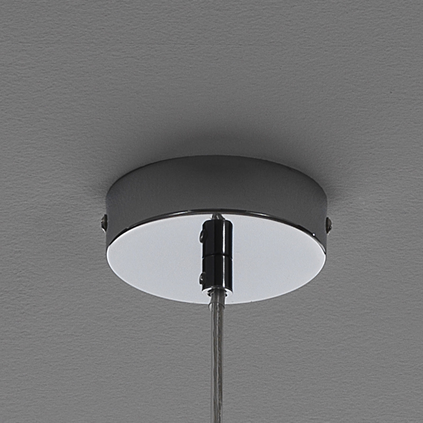 Lampada da terra Five in Metallo cromato base in Marmo Bianco, h216 cm